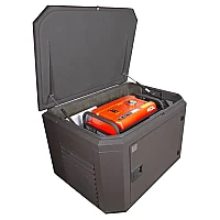 Генератор A-iPower A7000EAX в тихом зимнем кожухе 1200 RAL 8019