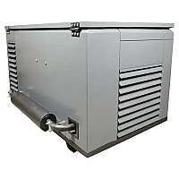 Бензиновый генератор FUBAG BS 7500 A ES в супертихом зимнем кожухе 1400SS RAL 7024