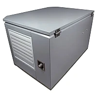 Бензиновый генератор FUBAG BS 9000 A ES в тихом зимнем кожухе 1200 RAL 7024